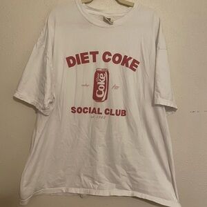 Diet Coke Social Club Comfort Colors 3x T-shirt